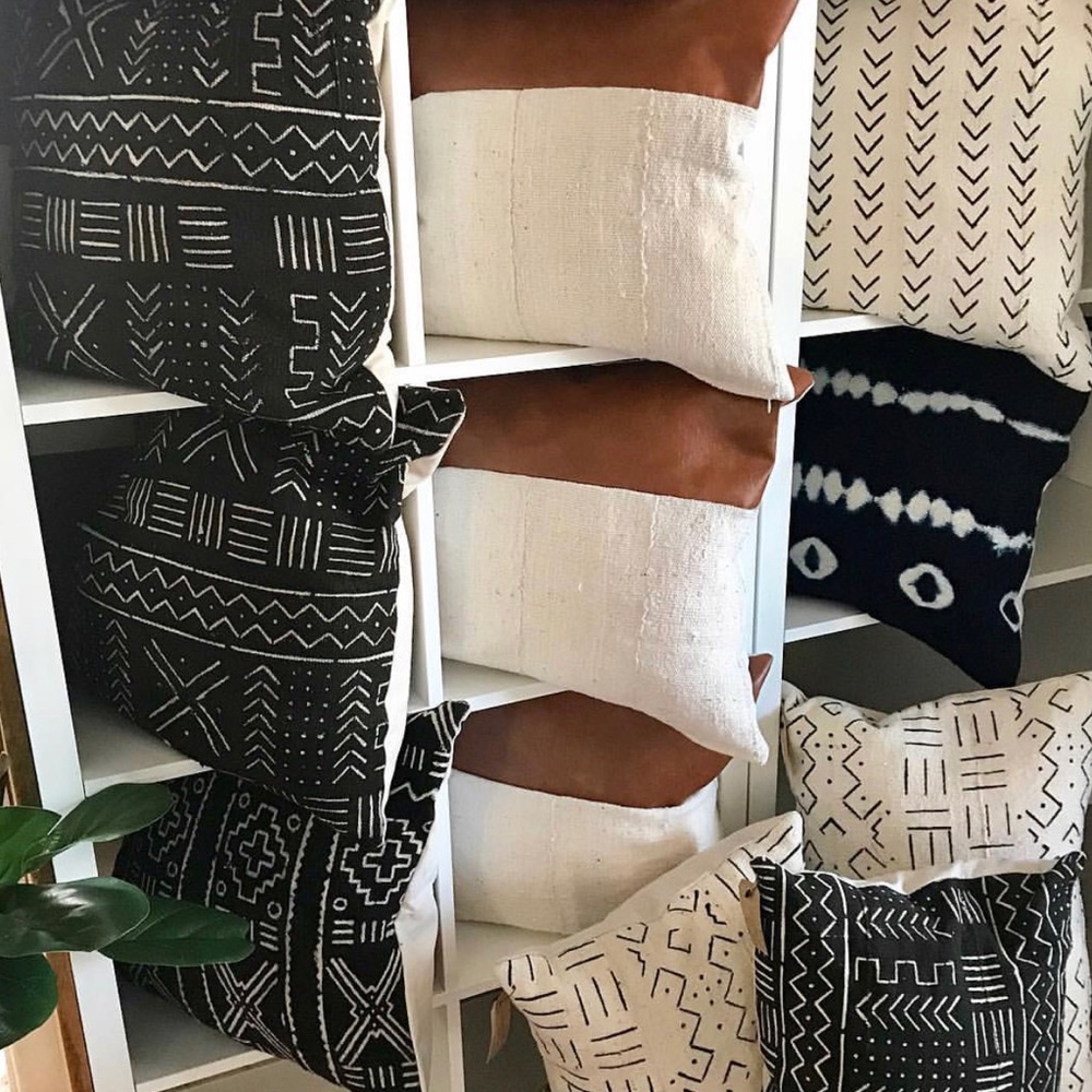 Authentic African Mudcloth Bolster